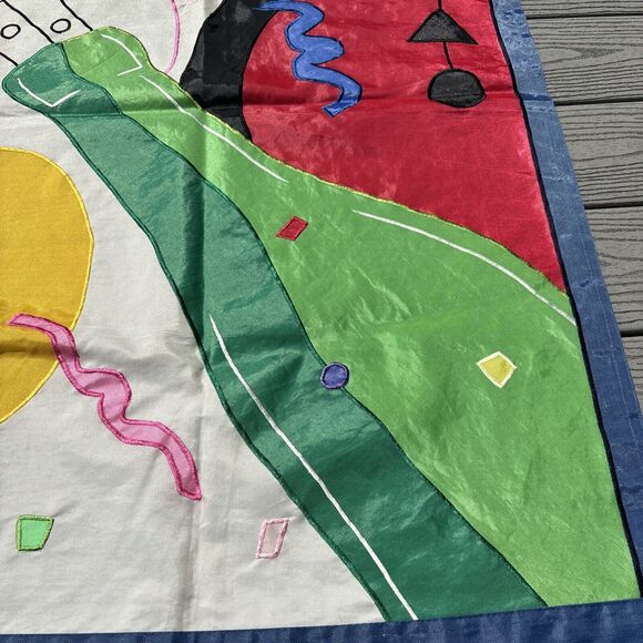 Happy New Year Eve Flag Party Banner 28 x 44” Event Holiday Outdoor 1993 Vintage - Picture 3 of 8